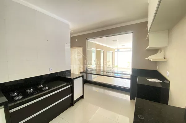 ? Casa térrea com 3 suítes e área gourmet completa para locação no Damha IV, São José do Rio Preto