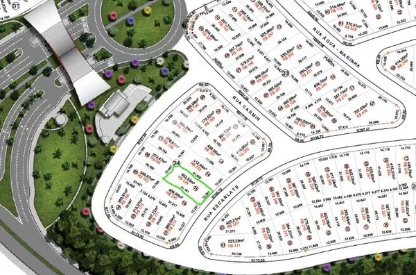 Terreno para venda,  Condominio Alameda Das Cores, Sinop