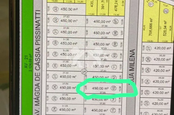 Terreno para venda,  Residencial Florença, Sinop