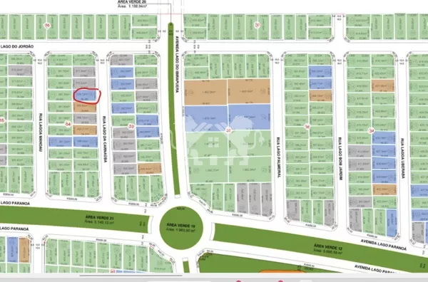 Terreno para venda,  Residencial Parque Do Lago, Sinop