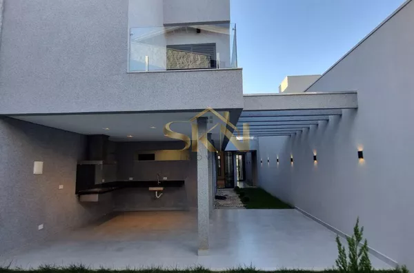 Jardim Terra Branca, lindo Sobrado Novo moderno - Foto 18