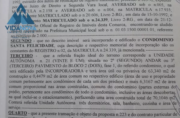 Apartamento 3 quartos com portaria 24h