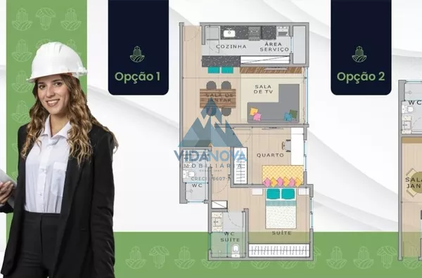 Apartamento para venda, 1 quarto(s),  Centro, Jaboticabal