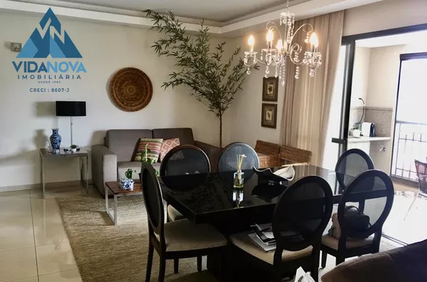 Apartamento para venda com armário em todos os cômodos , sacada fechada de vidro sendo duas suítes ,  Centro, Jaboticabal