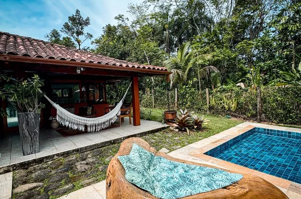 Casa exclusiva a 5m do mar em Itamambuca