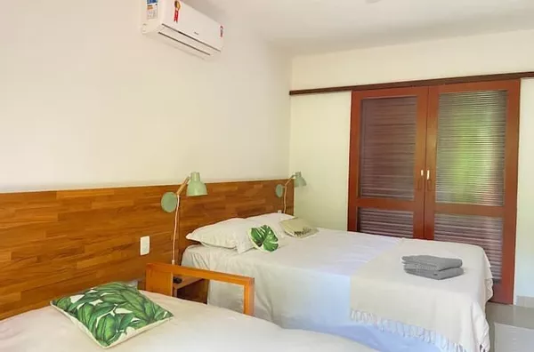 Chalé acomoda até 3 pessoas