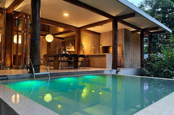 Refúgio com uma vista privilegiada para a Mata Atlântica