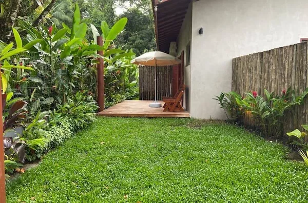 Chalé acomoda até 3 pessoas