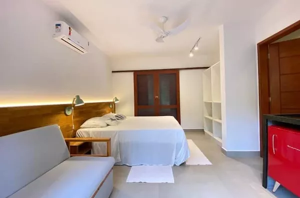 Chalé acomoda até 3 pessoas