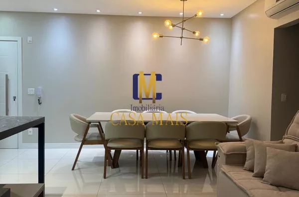 APARTAMENTO SEMI MOBILIADO PARA VENDA  NO ED. FLAMBOYANT