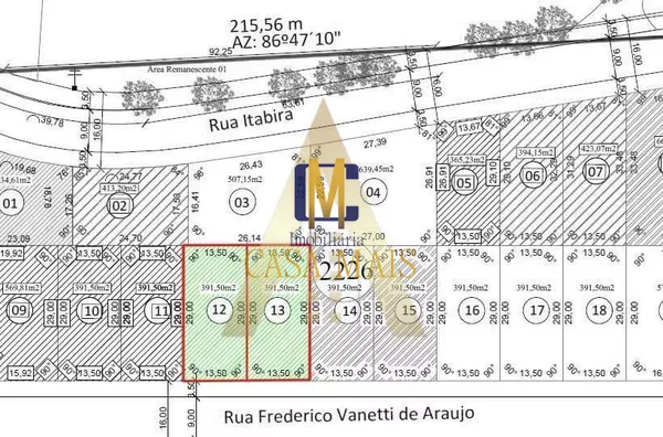 TERRENO PARA VENDA NO BAIRRO PARZIANELLO