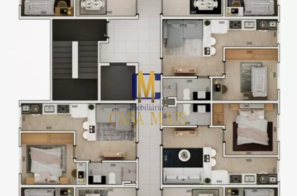 Apartamento para venda, 2 quarto(s), CENTRO -ED. CEFAS Pato Branco