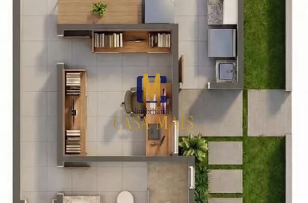 CASA NA PLANTA A VENDA NO BAIRRO FRARON