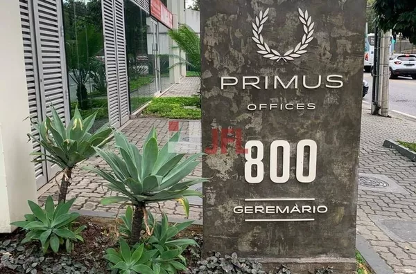 Excelente sala comercial TODA MOBILIADA, com split e internet no melhor comercial do Pechincha