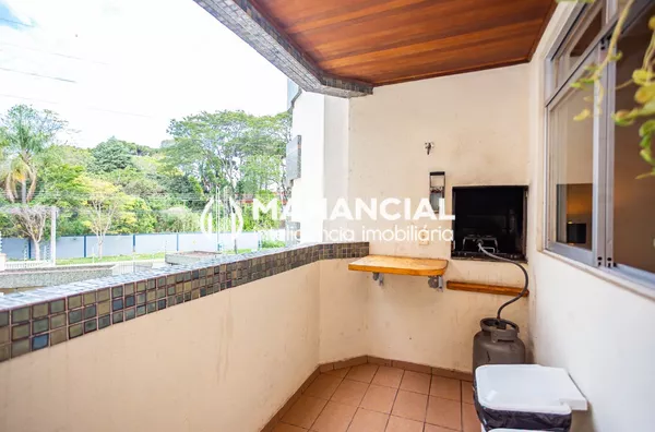 Apartamento no Vila Izabel com 3 quartos e sacada com churrasqueira a carvão