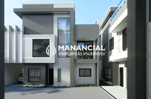 Sobrado de excelente padrão no bairro Cristo Rei - Sob 01 - Curitiba-PR