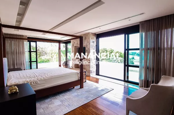 Suíte Master com vista para o Passaúna