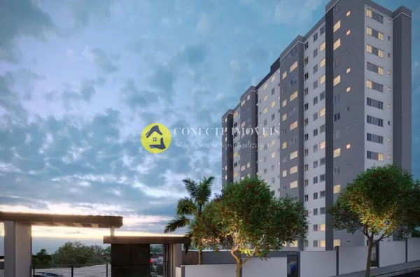 Apartamento 2 quartos com suíte, Torre Única/ São Joaquim, Contagem/mg