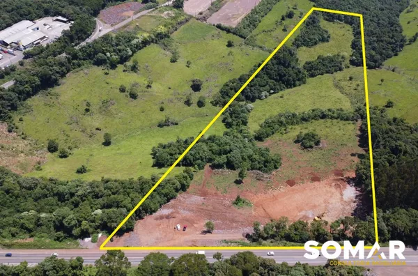 Terreno à venda na BR282 - Distrito Industrial de Herval D'Oeste/SC
