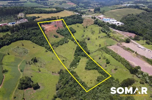 Terreno à venda na BR282 - Distrito Industrial de Herval D'Oeste/SC