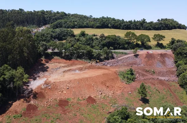 Terreno à venda na BR282 - Distrito Industrial de Herval D'Oeste/SC
