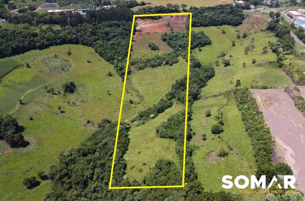 Terreno à venda na BR282 - Distrito Industrial de Herval D'Oeste/SC
