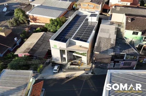 Sala comercial em andar para aluguel,  Centro, Herval D'oeste - Foto 1