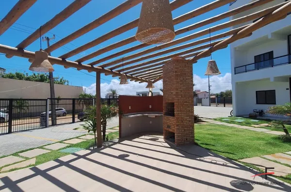 Apartamento Novo com 2 suítes para venda no Porto das Dunas.