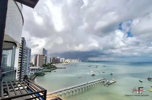 Apartamento Vista Mar, todo Mobiliado com 1 suíte para locação no Mucuripe