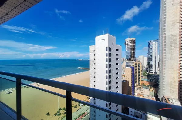 Excelente apartamento com Vista Mar, 2 quartos para locação no Meireles - Foto 3