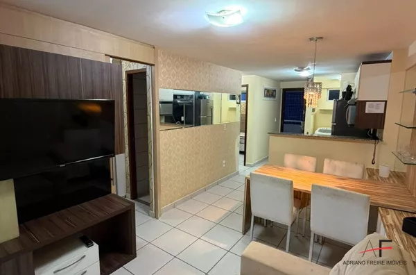 Excelente apartamento mobiliado com 2 quartos no Condomínio Beach Class - Meireles
