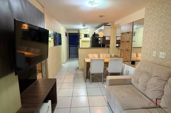 Excelente apartamento mobiliado com 2 quartos no Condomínio Beach Class - Meireles