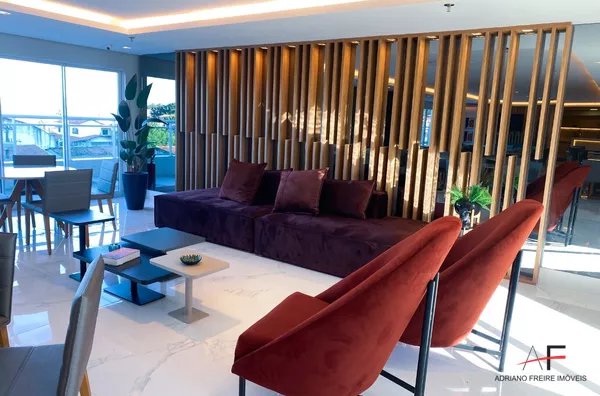 Apartamento com 1 quarto, área de lazer completa para Venda no Edson Queiroz