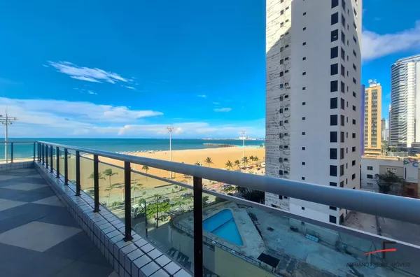 Excelente apartamento com Vista Mar, 2 quartos para locação no Meireles - Foto 1