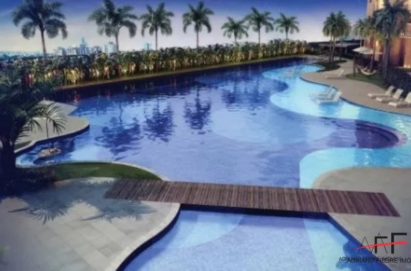 Apartamento com 3 suítes para venda no Resort Living.