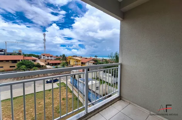 Apartamento com Vista Mar, 3 quartos para locação na Praia do Futuro