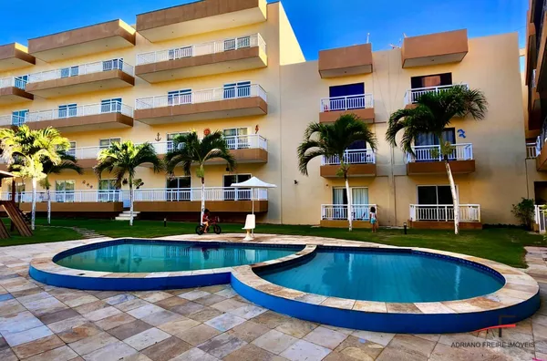 Apartamento mobiliado com 1 quarto para venda no Porto das Dunas.