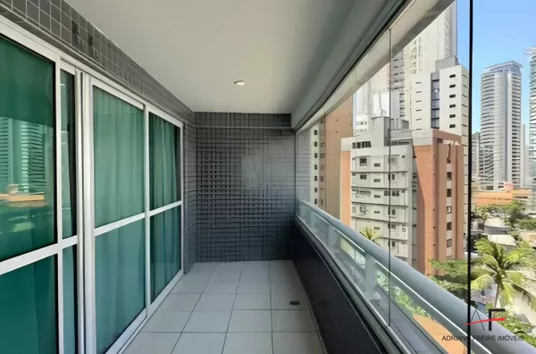 Apartamento projetado e mobiliado com 2 quartos no Condomínio Beach Class