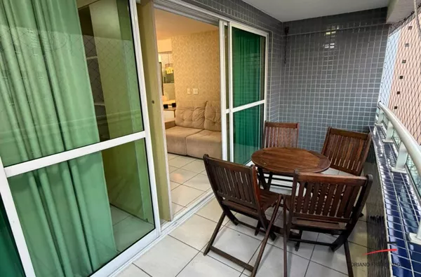 Excelente apartamento mobiliado com 2 quartos no Condomínio Beach Class - Meireles
