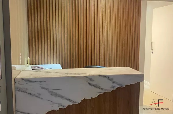 Sala Comercial projetada com recepção no Duets