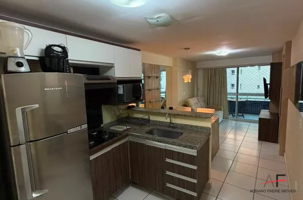 Excelente apartamento mobiliado com 2 quartos no Condomínio Beach Class - Meireles - Foto 7