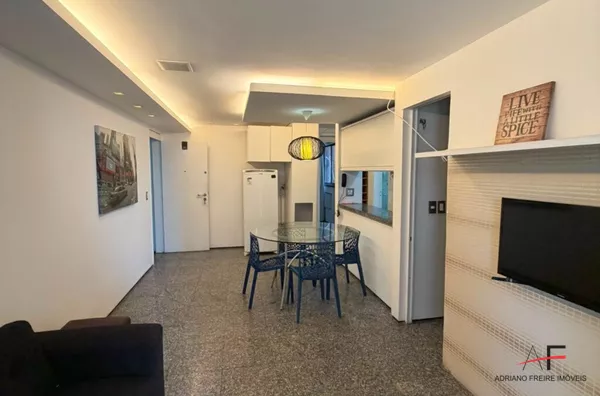 Apartamento mobiliado com 2 quartos na Avenida da Abolição - Foto 4