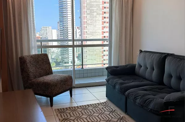 Excelente apartamento com Vista Mar, 2 quartos para locação no Meireles