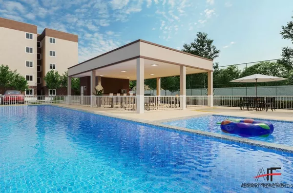 Apartamento para venda com 1 suíte no Condomínio Gran Village Caucaia I