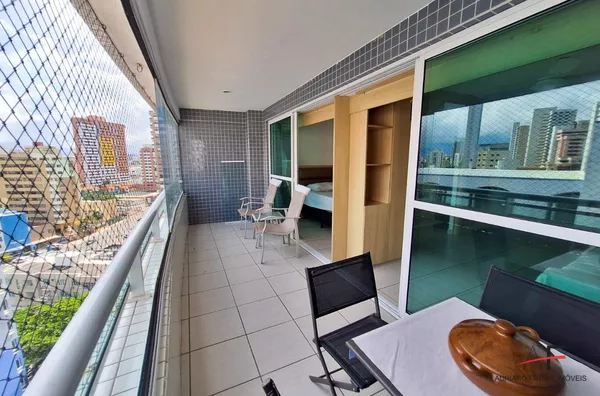 Apartamento mobiliado com 2 quartos no Condomínio Beach Class