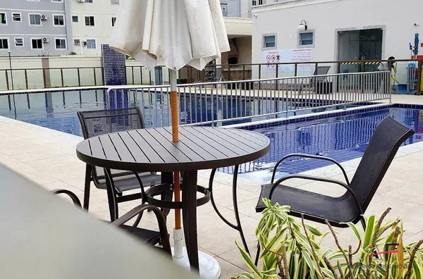 Apartamento Semimobiiado com 2 quartos para venda no Condomínio Eco Way Eusébio