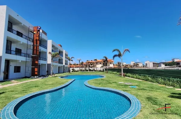 Apartamento Novo com 2 suítes para venda no Porto das Dunas.