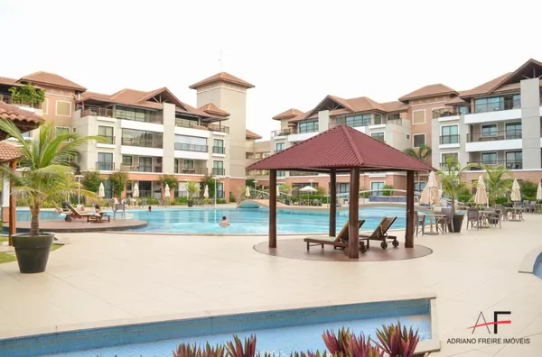 Apartamento porteira fechada com 2 suítes para venda no Porto Das Dunas