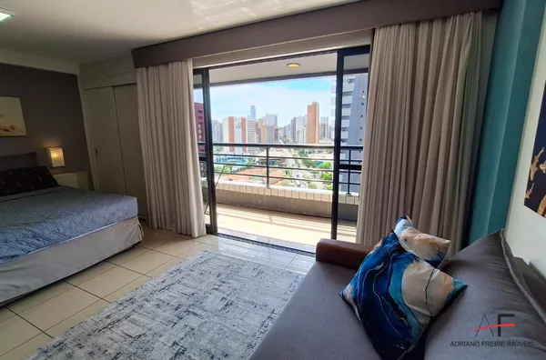 Apartamento Vista Mar com 1 quarto para Venda no Meireles - Foto 6