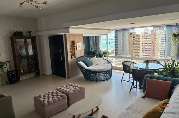 Excelente apartamento com Vista Mar, 3 suítes para Venda na Praia de Iracema